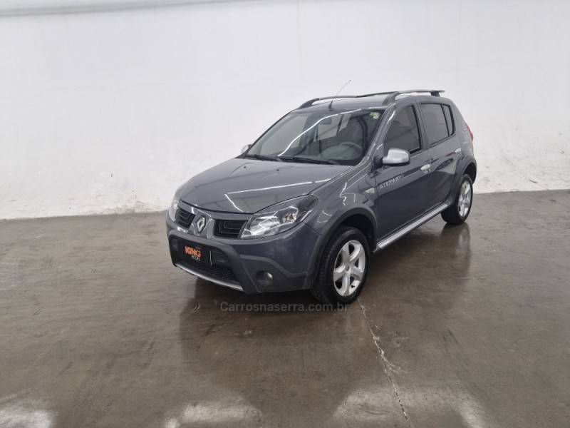 RENAULT - SANDERO - 2008/2009 - Cinza - R$ 37.900,00