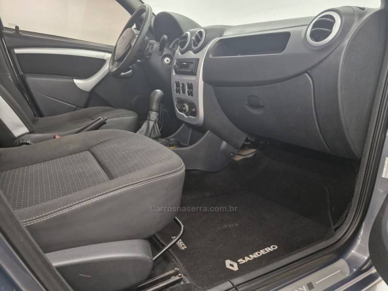 RENAULT - SANDERO - 2008/2009 - Cinza - R$ 37.900,00